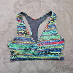 Victoria's Secret Sport Bra Padded Racerback Side Strap Activewear XS‎